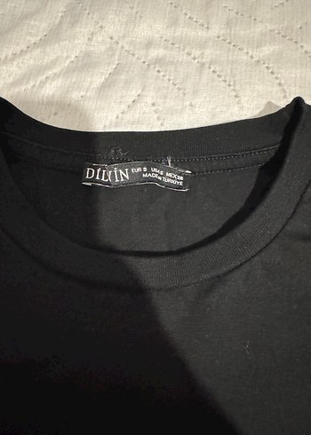 Kadın Siyah Kısa Kollu tişört - Görsel 2