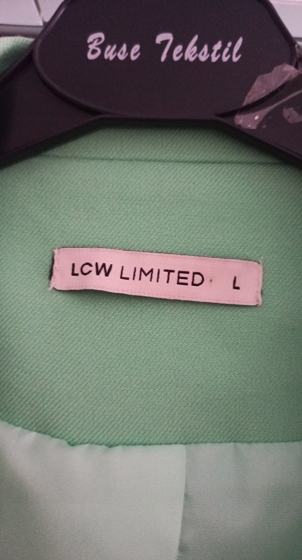 Yeşil Düğmeli Kadın Blazer Ceket - Görsel 2