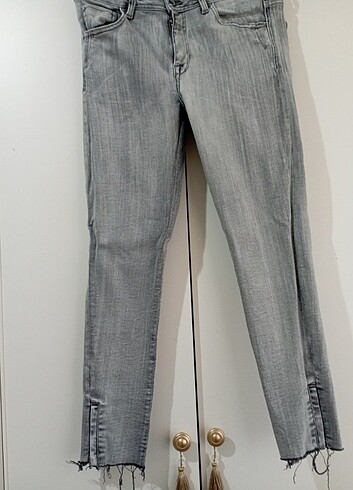 38 Beden Gri Jean pantolon 