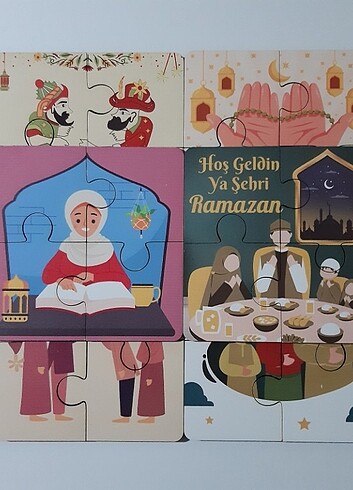 Ahşap puzzle