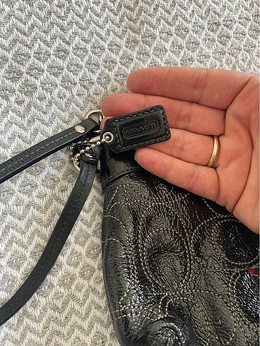  Beden Coach clutch cüzdan
