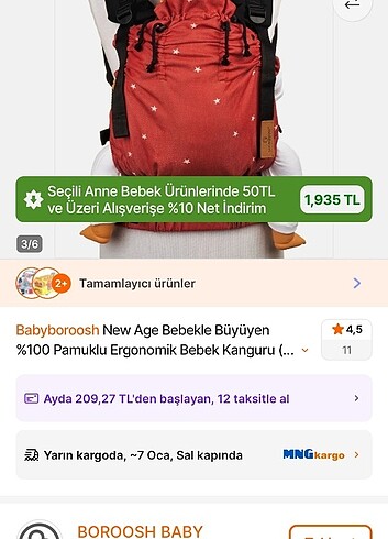 Yeni doğan uyumlu kanguru - Görsel 5