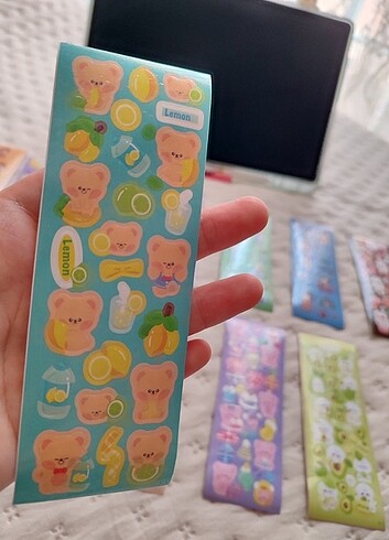 Kore tarzı sticker