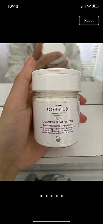 Cosmed Enzim peeling