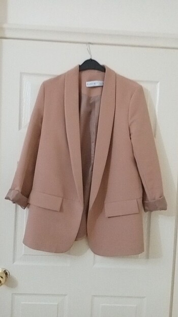 m Beden camel Renk Blazer ceket 