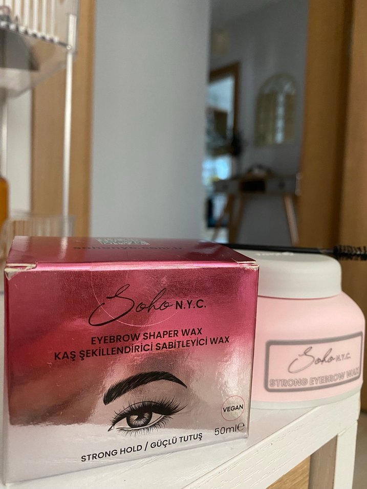 Şeffaf Kaş Şekillendirici ve Sabitleyici Wax - Görsel 2