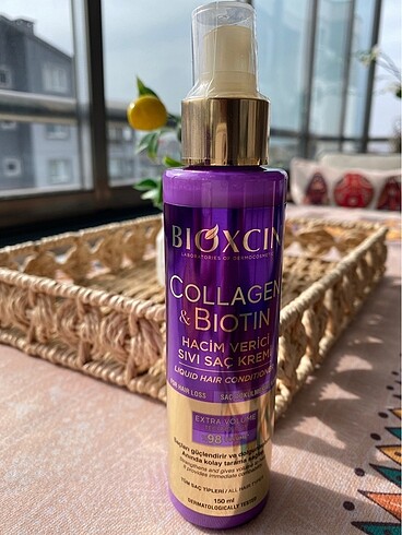 Bioxcin Collagen & Biotin Ekstra Hacim Sıvı Saç Kremi 150 ml - K