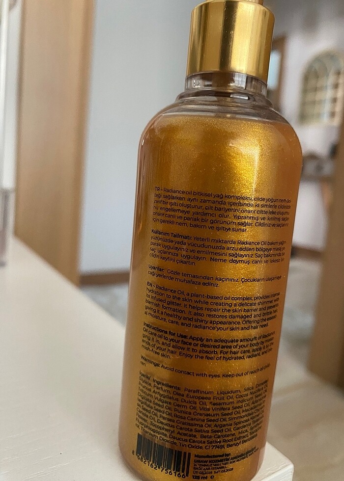 Uraw Radiance Oil | Bitkisel Yağ Kompleksi - Yoğun Nemlendirici  - Görsel 2