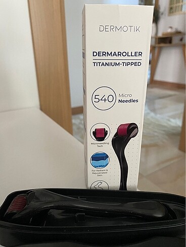 Dermotik Titanyum Uçlu 540 İğneli Saç Sakal Çıkarma Ve Cilt Bakı - Görsel 3