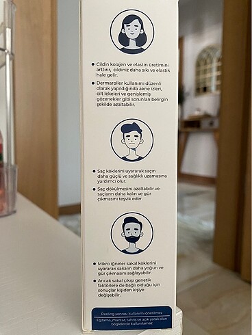 Dermotik Titanyum Uçlu 540 İğneli Saç Sakal Çıkarma Ve Cilt Bakı - Görsel 7