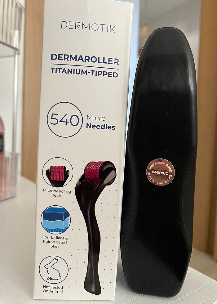 Dermotik Titanyum Uçlu 540 İğneli Saç Sakal Çıkarma Ve Cilt Bakı - Görsel 4