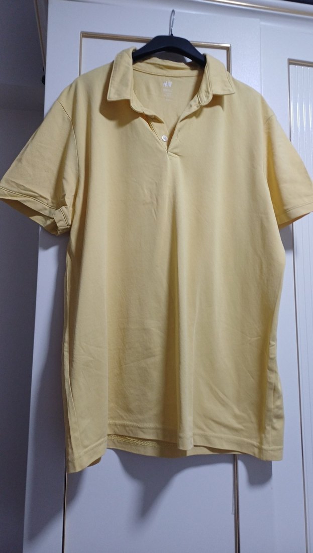 sarı Erkek Polo Tişört - Görsel 2