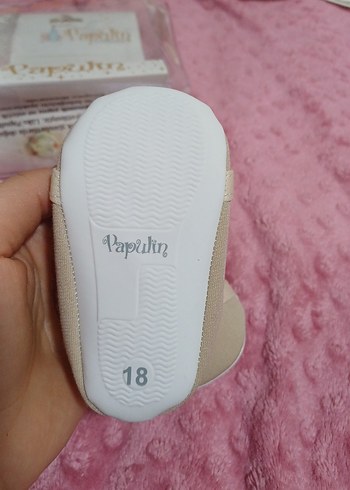 Kız Çocuk Bej Tokalı Ayakkabı - Görsel 4