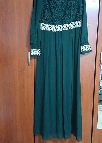 yesil elbise - Görsel 5