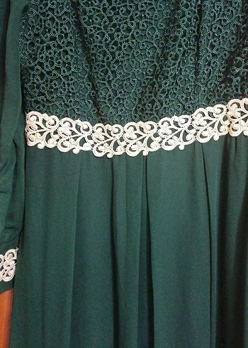 yesil elbise - Görsel 3