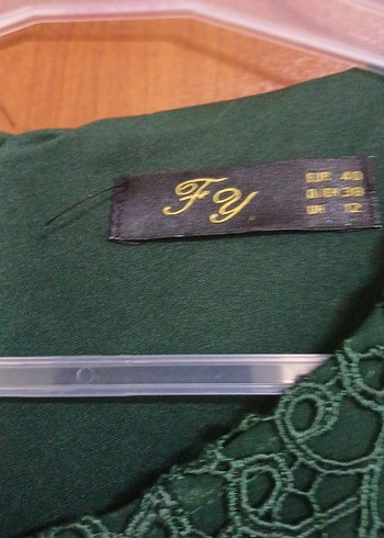 yesil elbise - Görsel 2