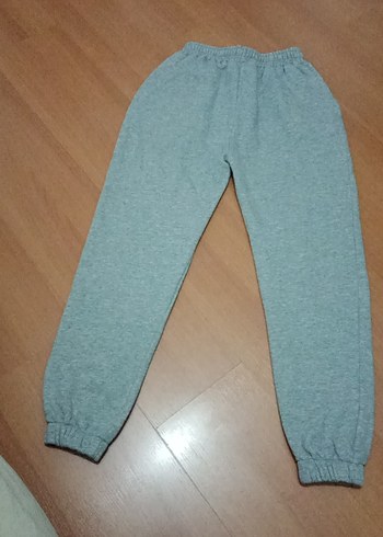 Gri Basic Loose Fit Eşofman Altı