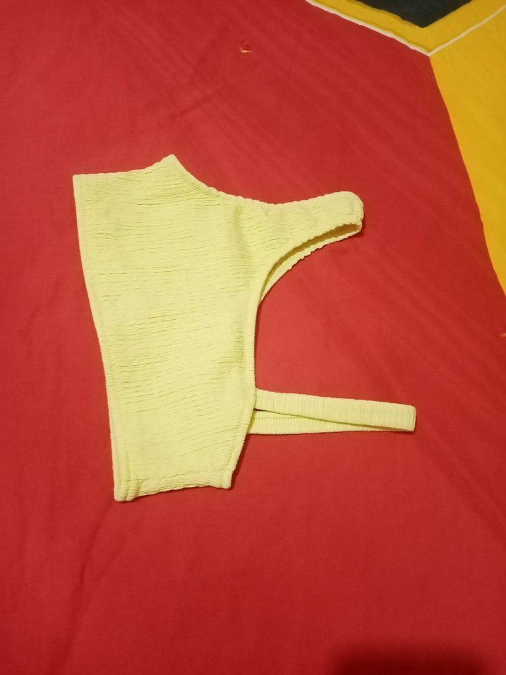 Sarı Çizgili Çocuk Atlet - Görsel 3