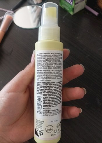  Beden Renk John Frieda Go Blonder Renk Açıcı Sprey