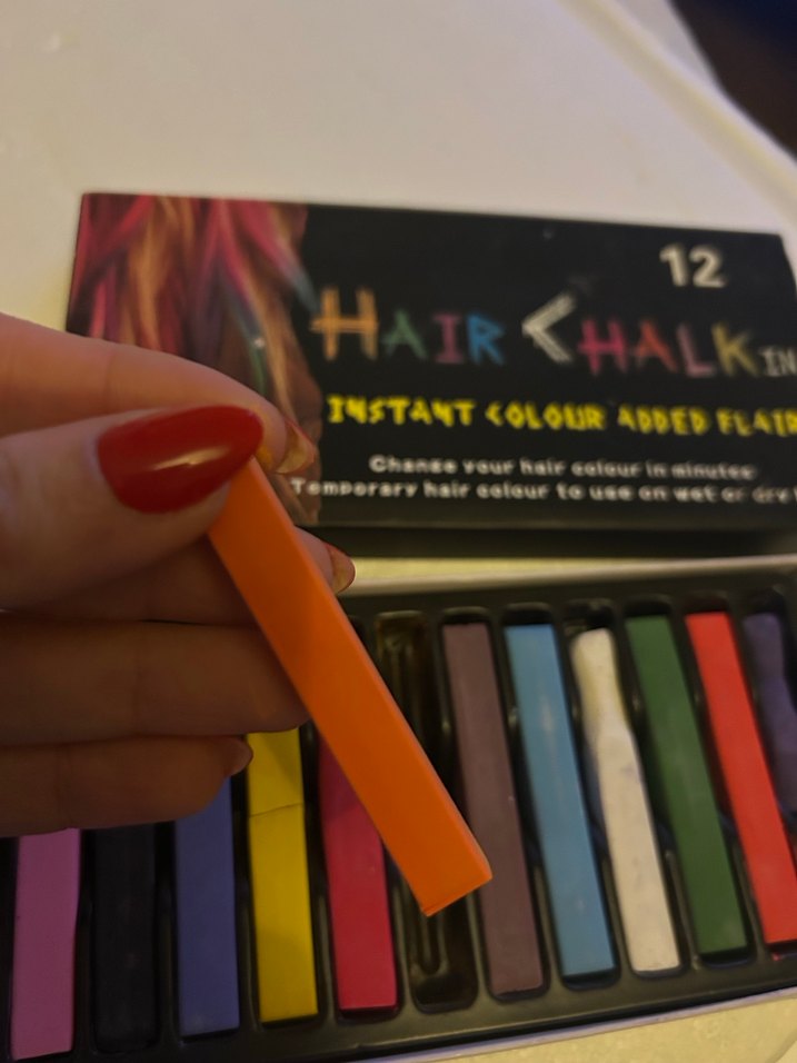 Geçici Saç Tebeşiri boya (TANE FİYATIDIR) - Görsel 2