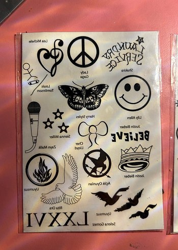 Geçici dövme - Görsel 2