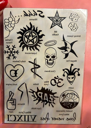 Geçici dövme - Görsel 3