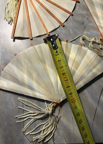 Beyaz mini Yelpaze - Görsel 4