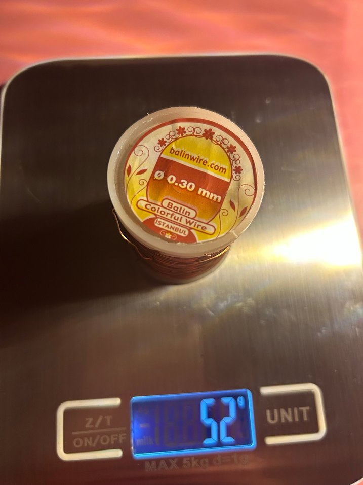 Parlak Altın Renkli bakır  Tel Makara - Görsel 3