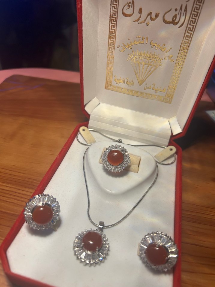 Mekke'den alındı taşlı takı seti - Görsel 2