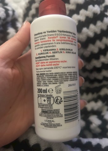 L'Oréal Elseve Komple Onarıcı 5 Bakım Kremi 300 ml - Görsel 2