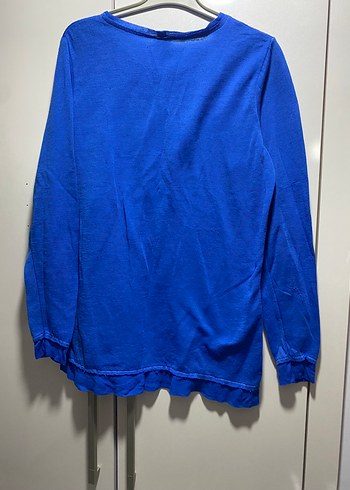U.S Polo Assn. Mavi Uzun Kollu Golden State Sweatshirt