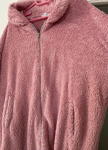 Diğer Pembe peluş hırka