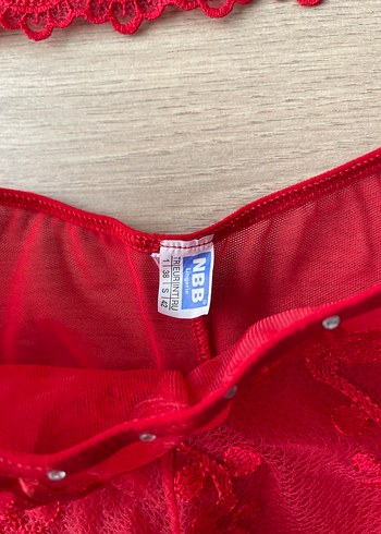 Nbb Petite Kırmızı Vintage Kadın İç Giyim