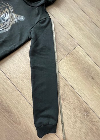 11-12 Yaş Beden siyah Renk National Geographic Unisex Çocuk Kapüşonlu Sweatshirt