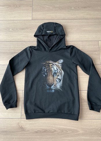 National Geographic Unisex Çocuk Kapüşonlu Sweatshirt