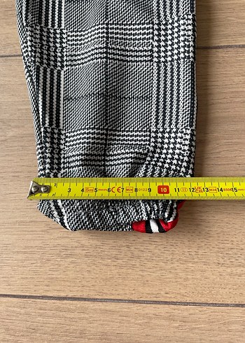 Diğer Athleisure tarz retro street style kareli pantolon