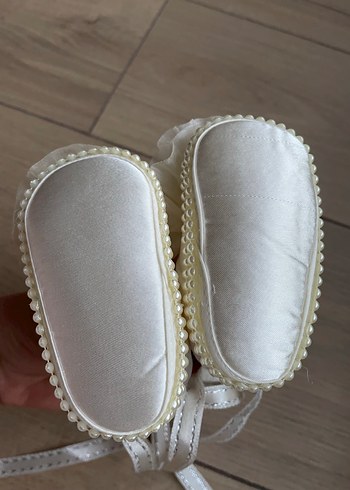 Kurdaleli İncili Bebek patiği - Görsel 4