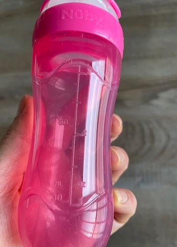 Nûby marka kaşıklı silikon biberon - Görsel 5