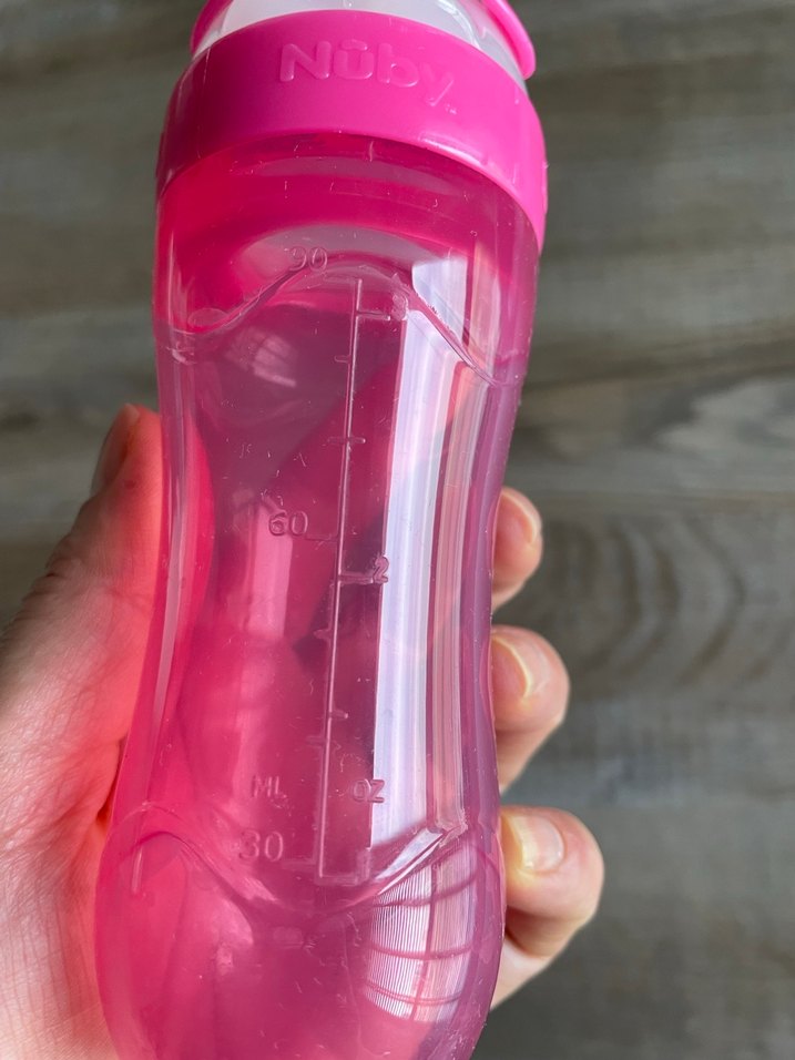 Nûby marka kaşıklı silikon biberon - Görsel 5