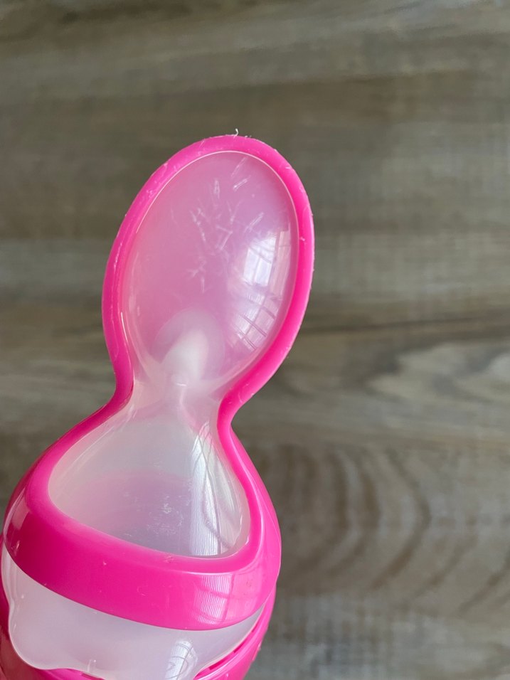 Nûby marka kaşıklı silikon biberon - Görsel 3