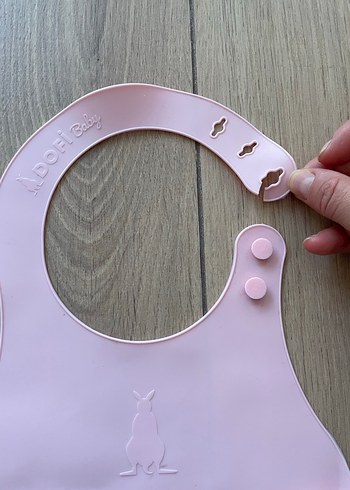 Kraft ve Dofi baby marka silikon mama önlüğü - Görsel 4