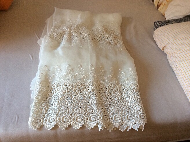 İki adet kısa tül perde - Görsel 4