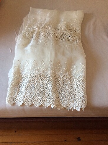 İki adet kısa tül perde - Görsel 3