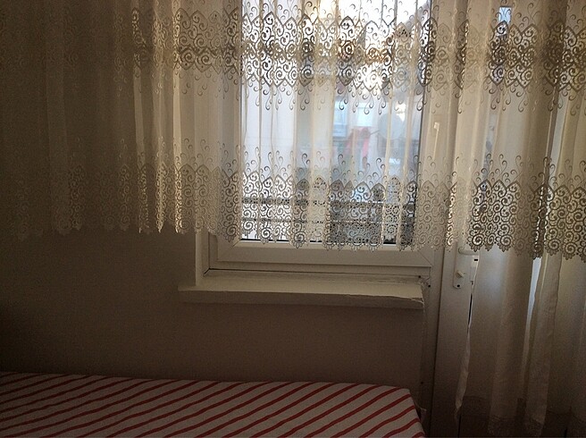 İki adet kısa tül perde - Görsel 5