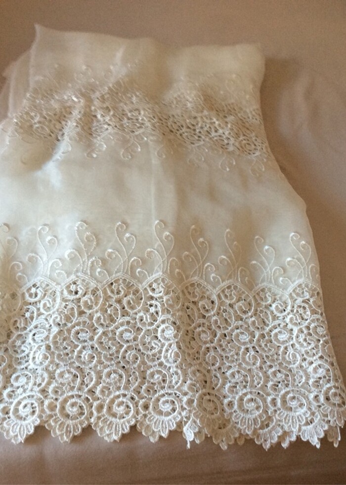 İki adet kısa tül perde - Görsel 4