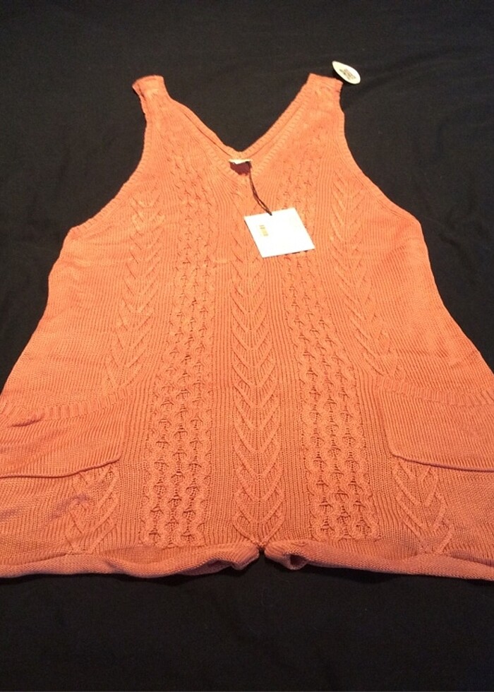 Pembe askılı kısa tulum - Görsel 4