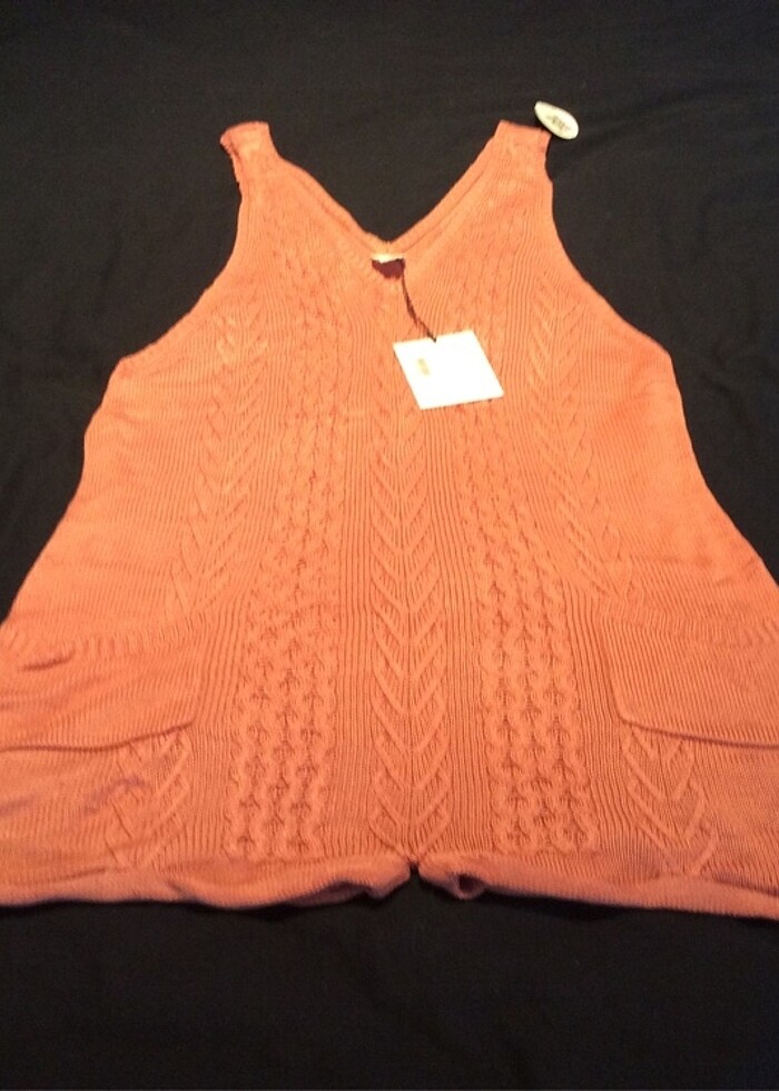 Pembe askılı kısa tulum - Görsel 5