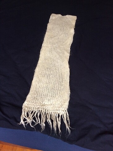 İncecik tiftik yünden atkı - Görsel 4