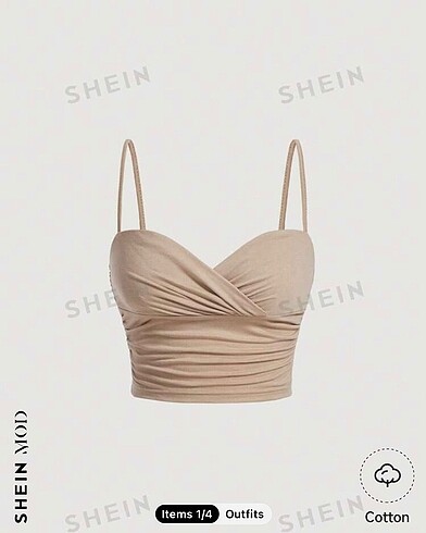 Shein bluz crop