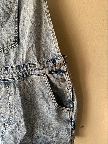 River Island Bahçıvan kot tulum salopet